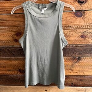 Banana Republic Light Olive Green Tank Top